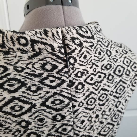 Gorgeous Nine West black and white dress, size 4 - Picture 9 of 16